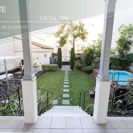 Superbe Avec Jardin Piscine, Garage Appartement Nice