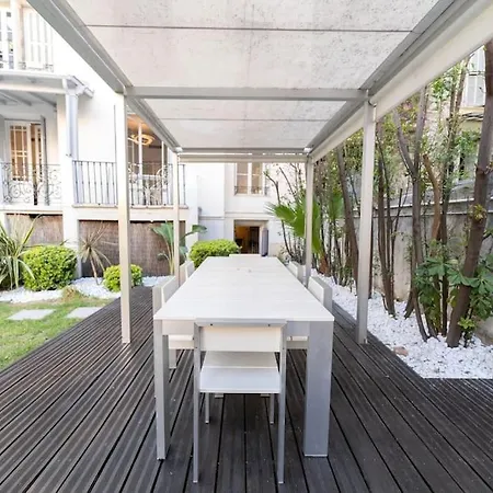 Superbe Avec Jardin Piscine, Garage * 尼斯